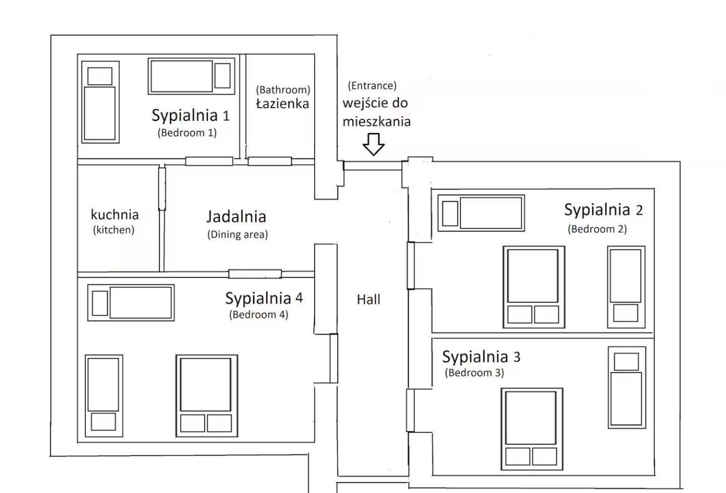 Master Corner Apartment Krakow Luaran gambar